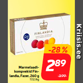 Скидка - Мармеладные конфеты Finlandia