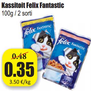 Allahindlus - Kassitoit Felix Fantastic 100g / 2 sorti