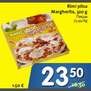 Allahindlus - Rimi pitsa Margherita