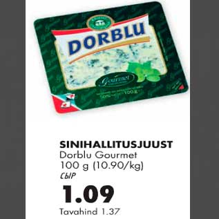 Allahindlus - Sinihallitusjuust Dorblu Gourmet