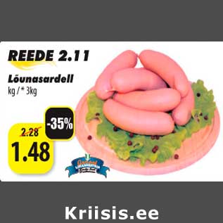 Allahindlus - Lõunasardell kg