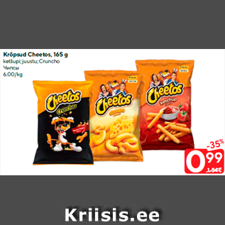 Allahindlus - Krõpsud Cheetos, 165 g