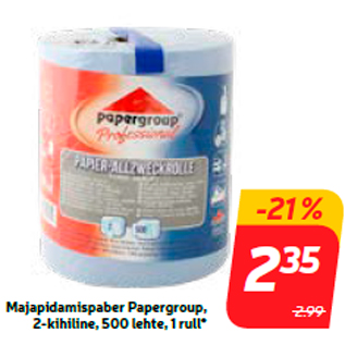 Allahindlus - Majapidamispaber Papergroup, 2-kihiline, 500 lehte, 1 rull*