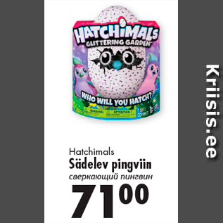 Allahindlus - Hatchimals Sädelev pingviin