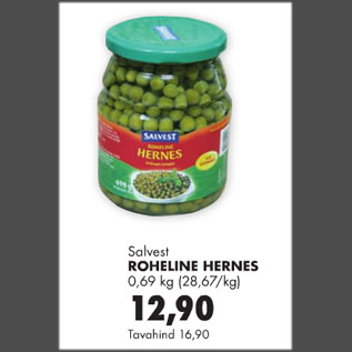 Allahindlus - Salvest Roheline hernes