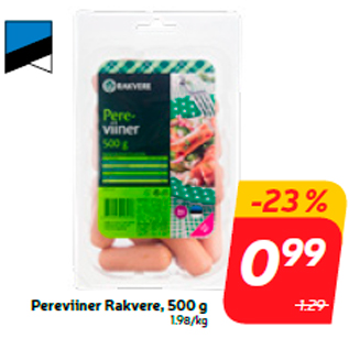 Allahindlus - Pereviiner Rakvere, 500 g