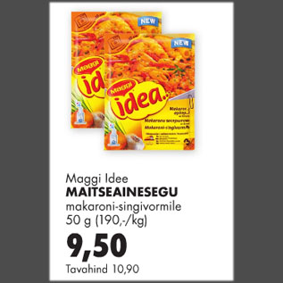 Allahindlus - Maggi Idee MAITSEAINESEGU