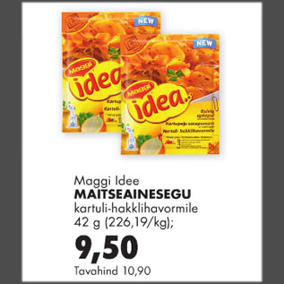 Allahindlus - Maggi Idee MAITSEAINESEGU kartuli-hakklihavormile