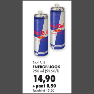 Allahindlus - Red Bull ENERGIAJOOK