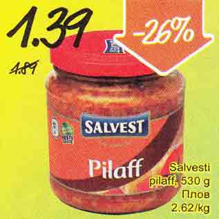 Allahindlus - Salvesti pilaff, 530 g