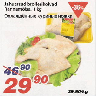 Скидка - Охлаждённые куриные ножки