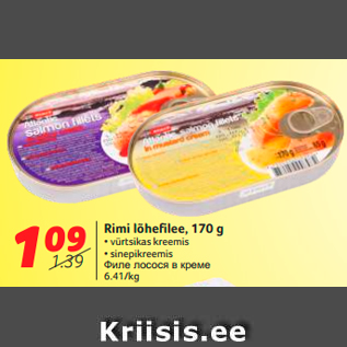 Allahindlus - Rimi lõhefilee, 170 g