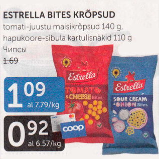 Allahindlus - ESTRELLA BITES KRÕPSUD