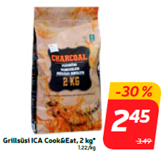 Allahindlus - Grillsüsi ICA Cook&Eat, 2 kg*