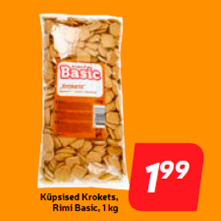 Скидка - Печенье Krokets, Rimi Basic, 1 кг