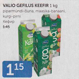 Allahindlus - VALIO GEFILUS KEEFIR 1 KG