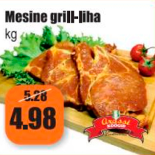 Allahindlus - Mesine grill-liha kg