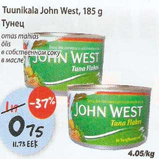 Allahindlus - Tuunikala John West