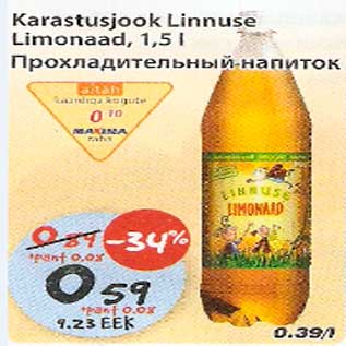 Allahindlus - Karastusjook Linnuse Limonaad