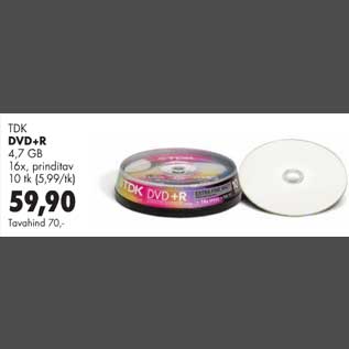 Скидка - DVD+R