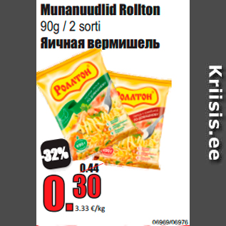Скидка - Яичная вермишель