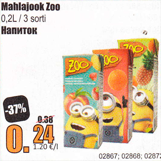 Allahindlus - Mahlajook Zoo