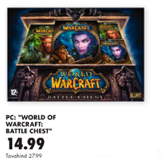 Скидка - Компьютерная игра:"World of warcraft: battle chest"