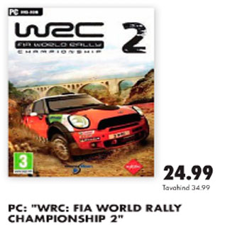 Скидка - Компьютерная игра:"WRC: FIA world rally championship2"