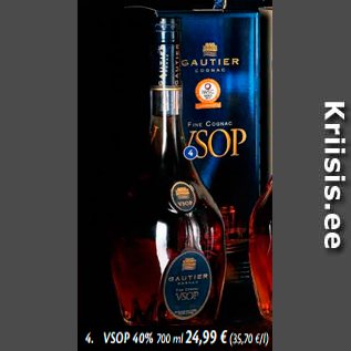 Allahindlus - VSOP 40% 700 ml