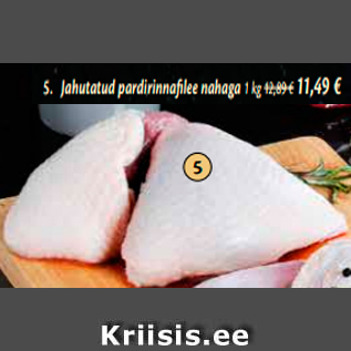 Скидка - Филе утки с кожей 1 кг