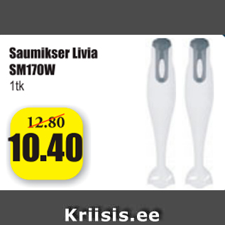 Allahindlus - Saumikser Livia SM170W 1 tk