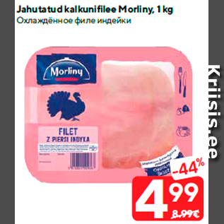 Allahindlus - Jahutatud kalkunifilee Morliny, 1 kg