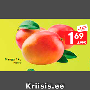 Allahindlus - Mango, 1 kg