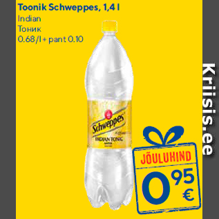 Allahindlus - Toonik Schweppes, 1,4 l