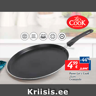 Allahindlus - Pann Let’s Cook 25 cm