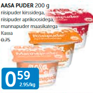 Allahindlus - AASA PUDER 200 G