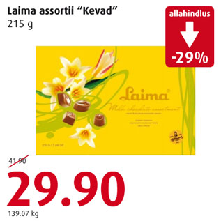 Allahindlus - Laima assortii "Kevad"