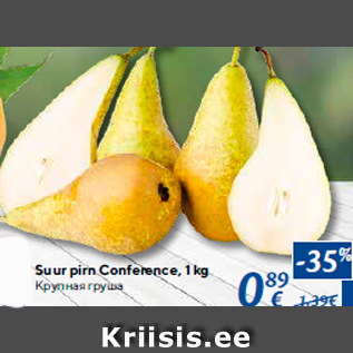 Allahindlus - Suur pirn Conference, 1 kg