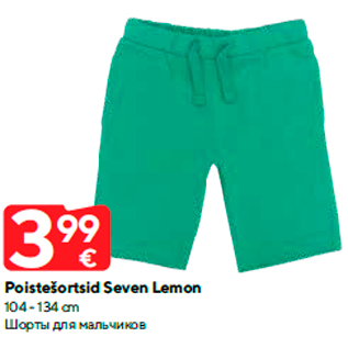 Allahindlus - Poistešortsid Seven Lemon