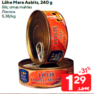 Allahindlus - Lõhe Mere Aabits, 240 g