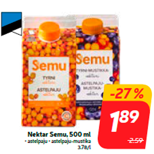 Скидка - Нектар Semu, 500 мл