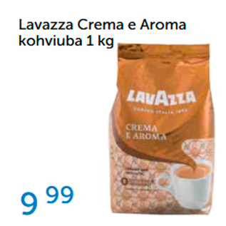 Скидка - Кофе в зернах Lavazza Creme e Aroma 1 кг