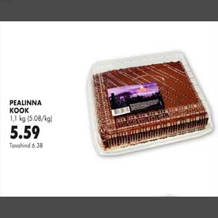 Allahindlus - Pealinna kook 1,1 kg