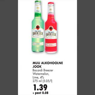 Allahindlus - Muu alkohoolne jook 4% 275ml
