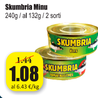 Allahindlus - Skumbria Minu