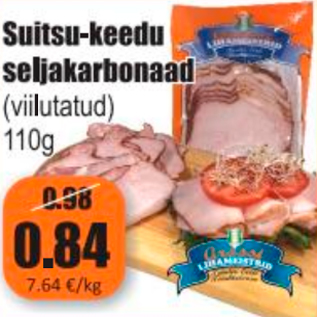 Allahindlus - Suitsu-keedu seljakarbonaad