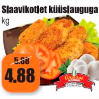 Allahindlus - Slaavikotlet küüslauguga kg