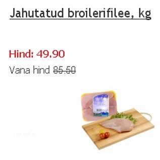 Allahindlus - Jahutatud broilerifilee