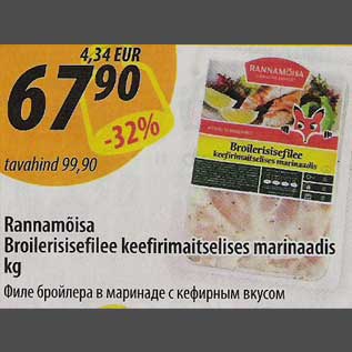 Скидка - Филе бройлера в маринаде с кефирным вкусом