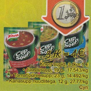 Allahindlus - Knorr supid,